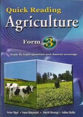 Quick Reading Secondary Agriculture F3